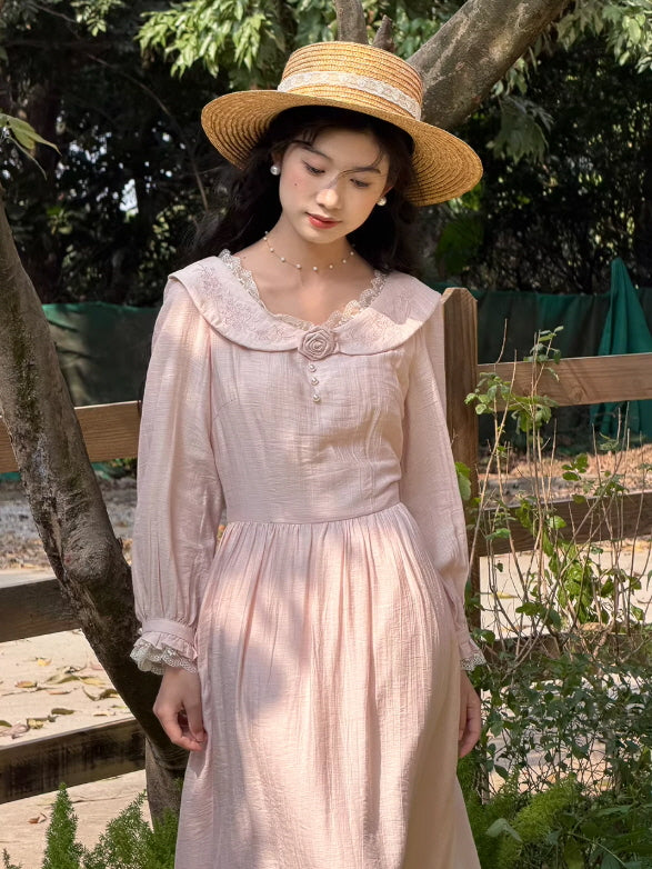 white christmas dresses Elisette Cottagecore Dress / Midi – Amantine main image 0