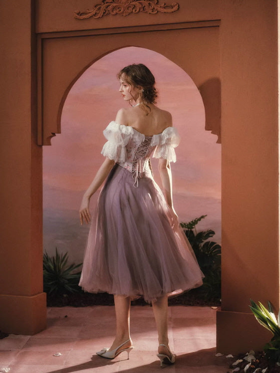 Princess Floral Fairy Corset & Skirt