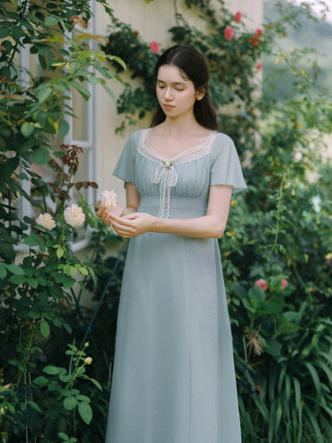 Bluebell Garden Lace Maxi Dress