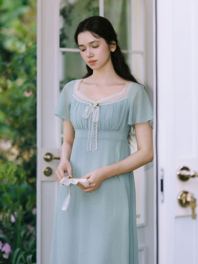 Bluebell Garden Lace Maxi Dress
