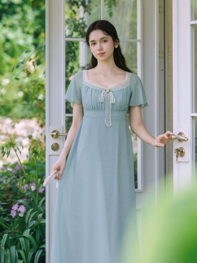 Bluebell Garden Lace Maxi Dress
