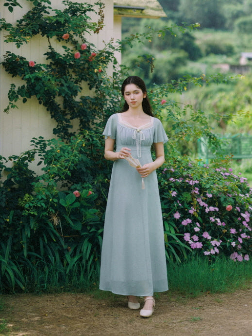 Bluebell Garden Lace Maxi Dress