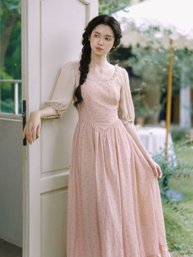 Rose Cottage Cotton Floral Maxi Dress