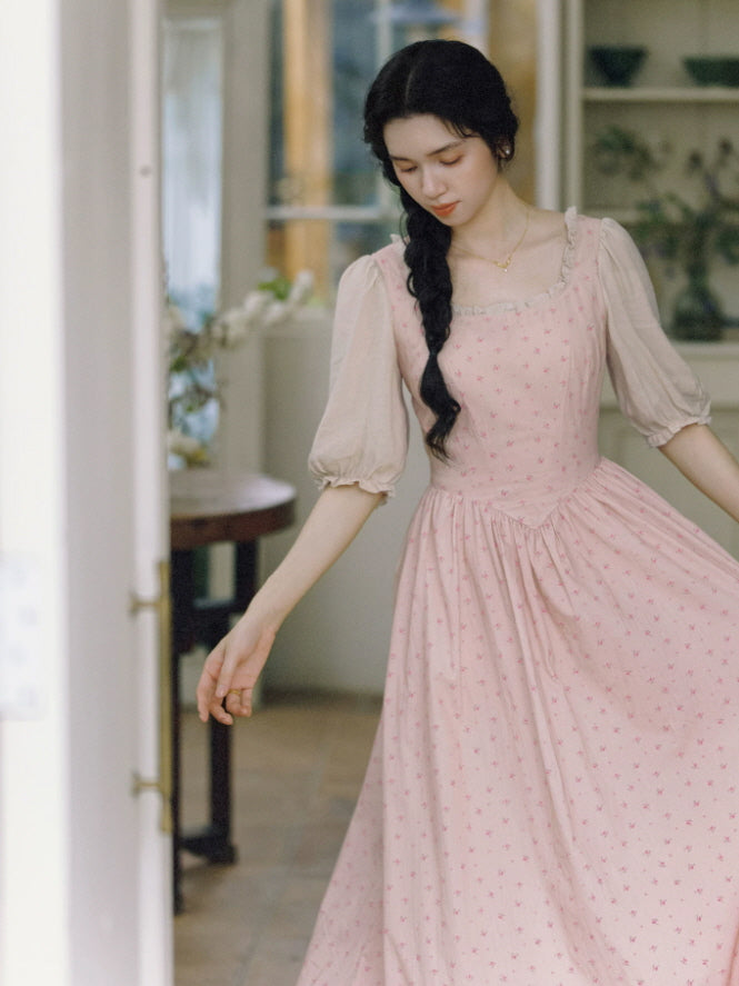 Rose Cottage Cotton Floral Maxi Dress
