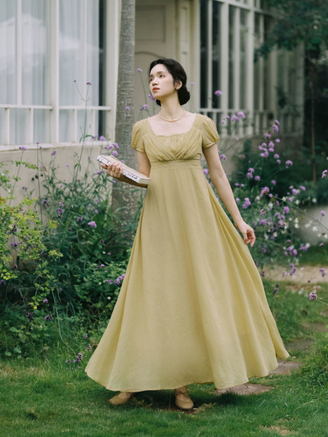 cottagecore evening dress Olive Green Cotton Maxi Maxi dress Atria Signature Colors:Signature Royal autumn outfit The wedding scene for the designers at Oh