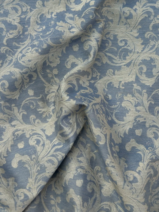 Vintage Blue Tapestry Corset