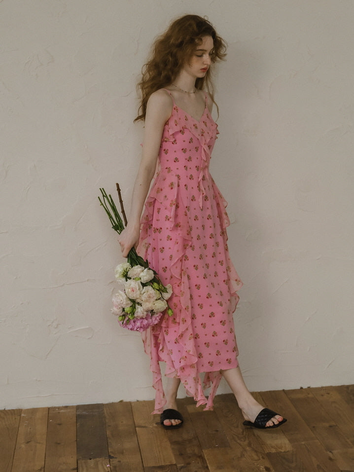 Lily's Romantic Blossom Dress