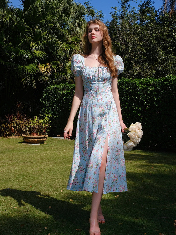 Sophie's Pink Blossom Sky Dress