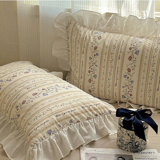 Spring Cotton Princess Style Bedding Set