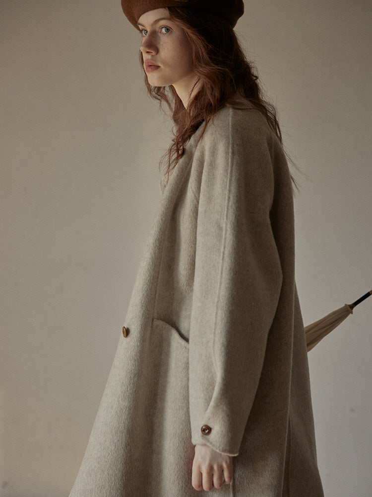 Classic Elegance Wool Coat