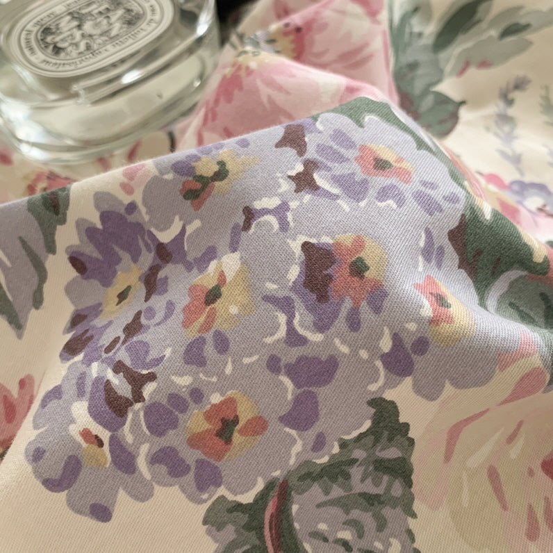 Romantic Pastoral Floral Cotton Bedding Set