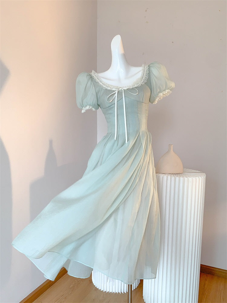 Lila's Mint Fairy Princess Dress