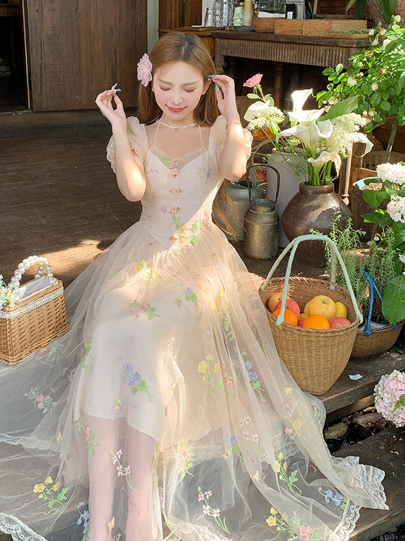 Ivy's Whimsical Bloom Dress