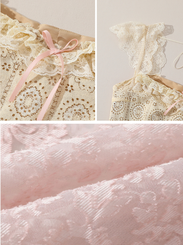 Ethereal Lace Princess Dress