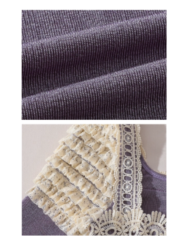 Lavender Heirloom Lace Dress