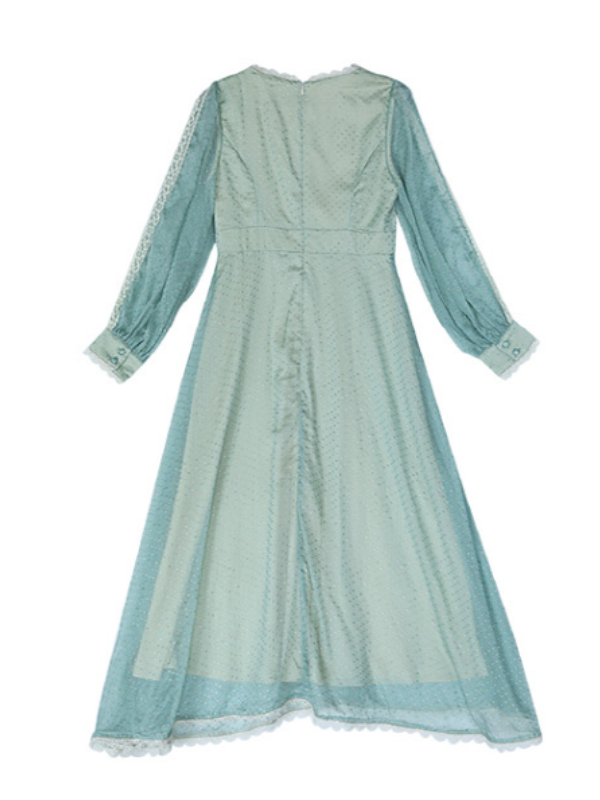 Vintage Blue Whisper Dress