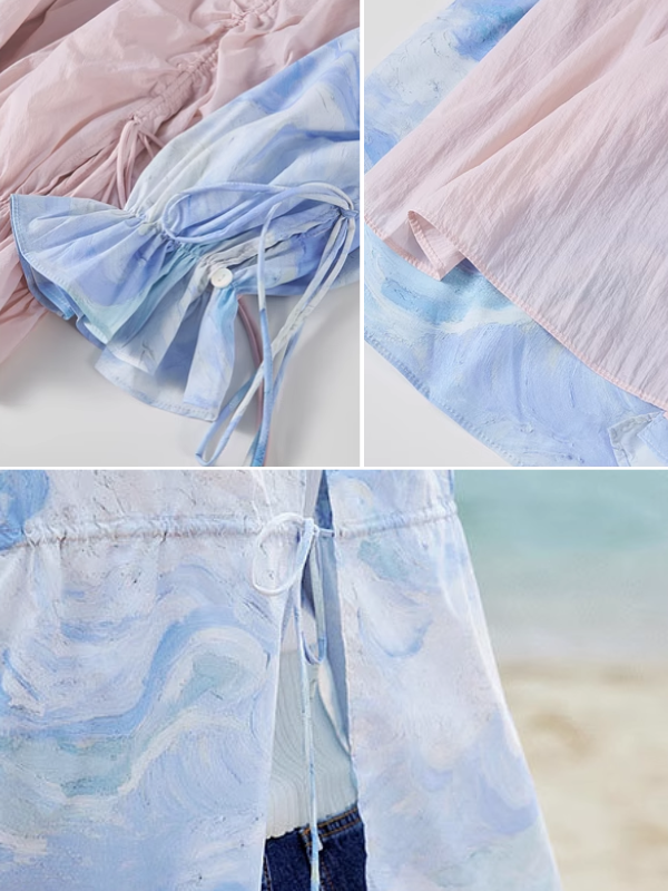 Gentle Breeze Blue Blouse