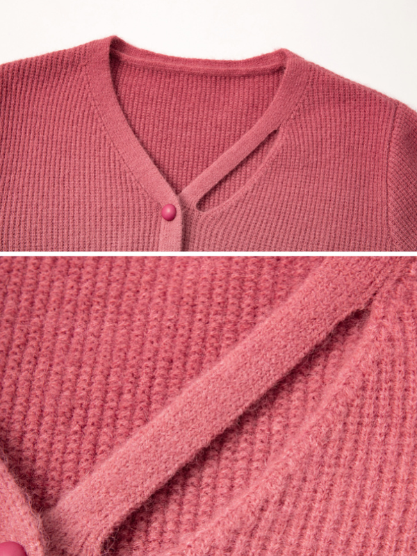 Fairycore Gradient Pink Cardigan