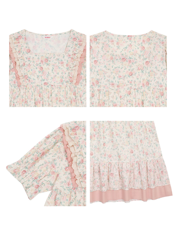 Diana's Pink Blossom Roomwear