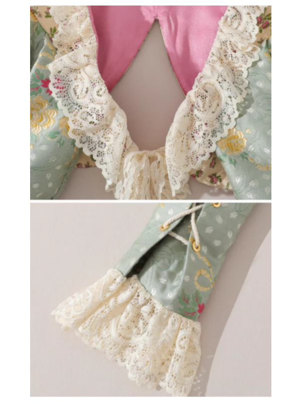 Meadow Muse Floral Lace Corset