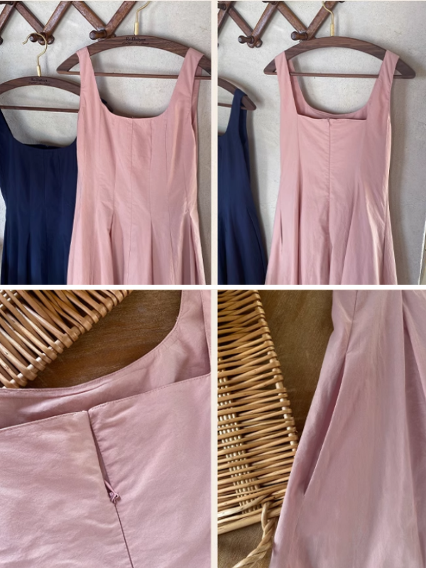 Blush Classic Sleeveless Dress