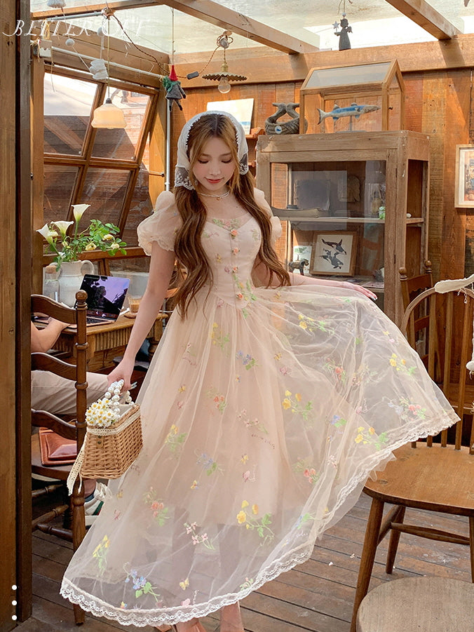 Ivy's Whimsical Bloom Dress