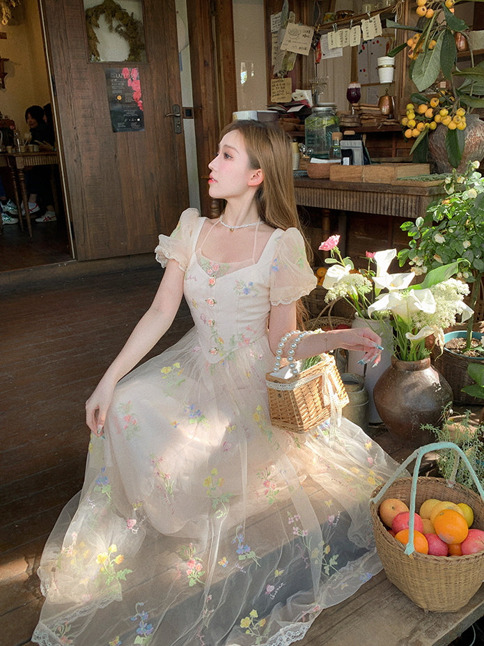 Ivy's Whimsical Bloom Dress