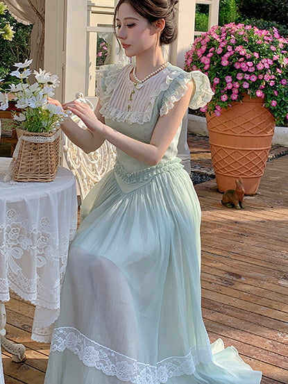 Lily's Enchanted Garden Mint Dress