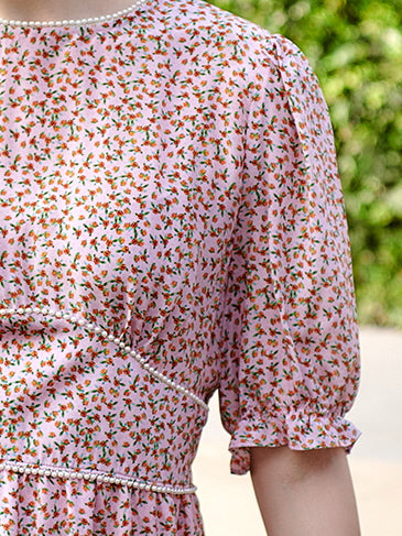 Juliet's Pearl Grace Floral Dress