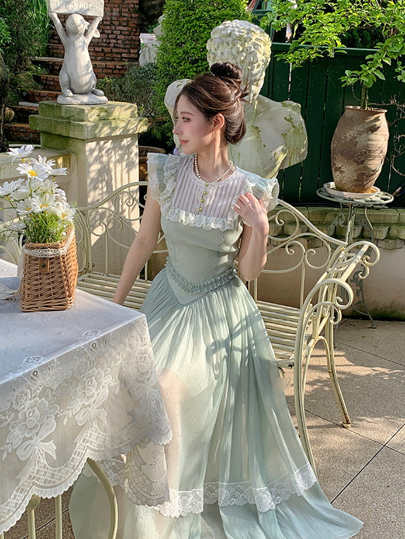 Lily's Enchanted Garden Mint Dress