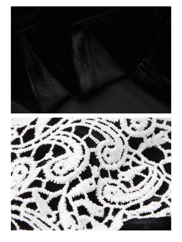 Midnight Lace Reverie Dress