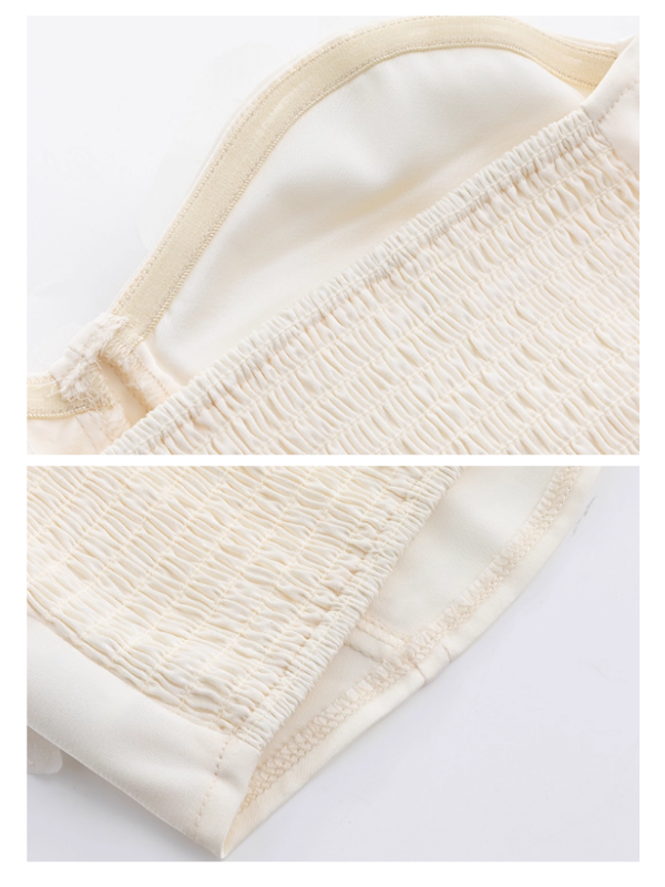 Petal Bloom Strapless Corset Top