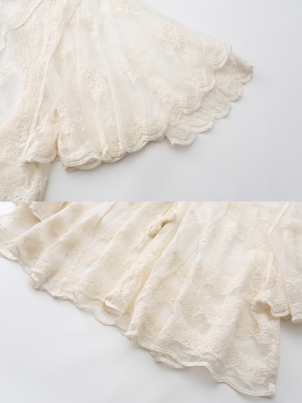 Blooming Lace Garden Shawl