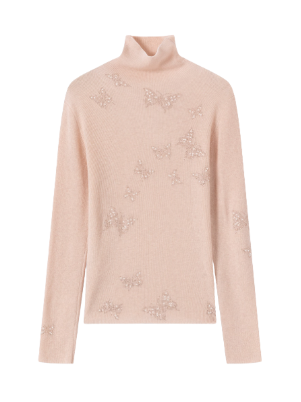Butterfly Stardust Turtleneck Knit