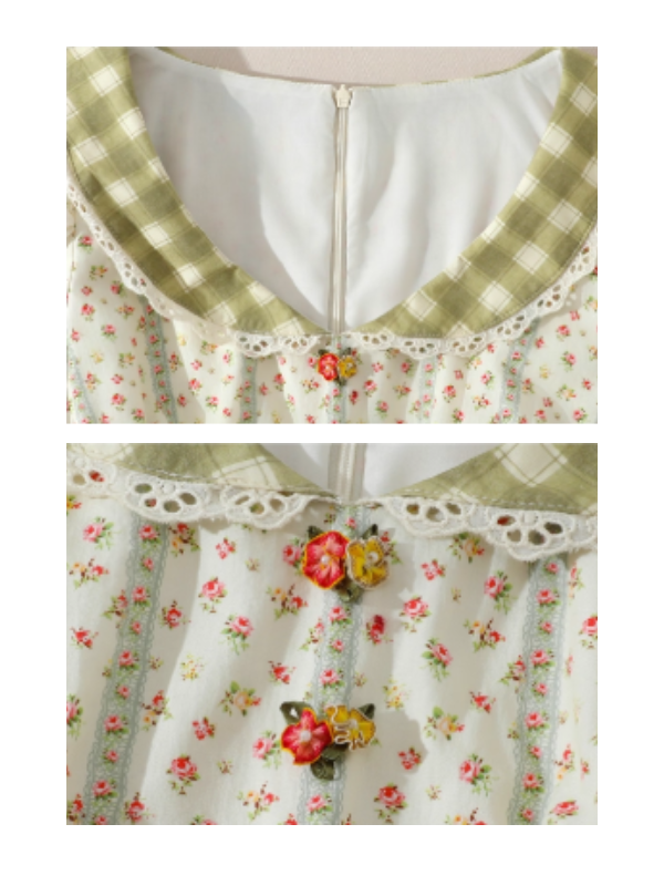 Meadow Heirloom Floral Corset Dress