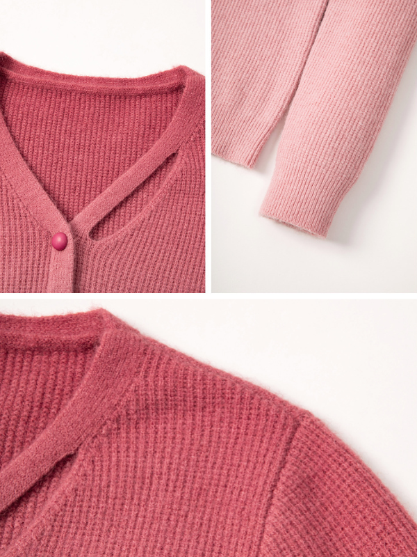 Fairycore Gradient Pink Cardigan