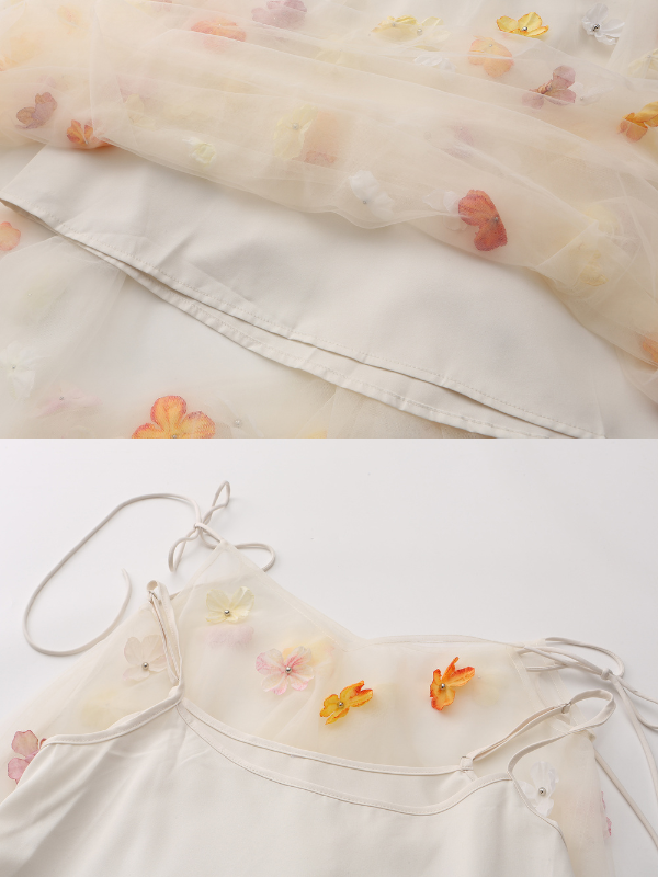 Butterfly Garden Mesh Dress