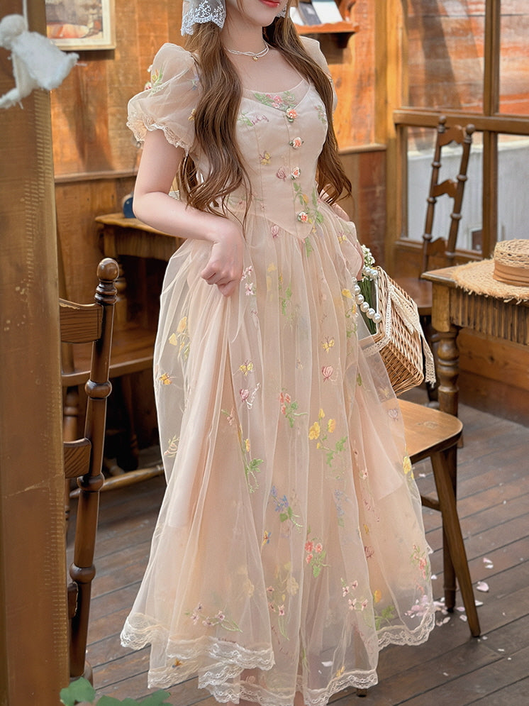 Ivy's Whimsical Bloom Dress