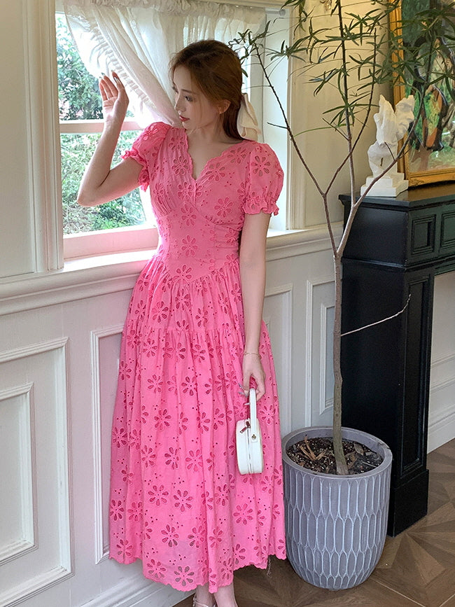 Lily's Pink Garden Dress