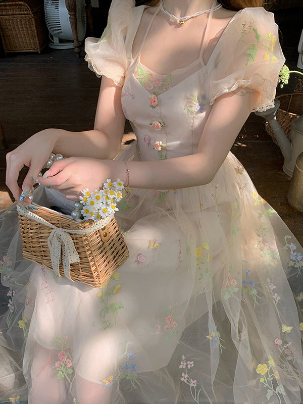 Ivy's Whimsical Bloom Dress