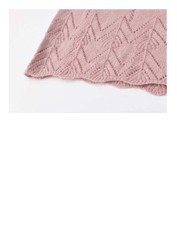 Blush Knit Rose Sweater