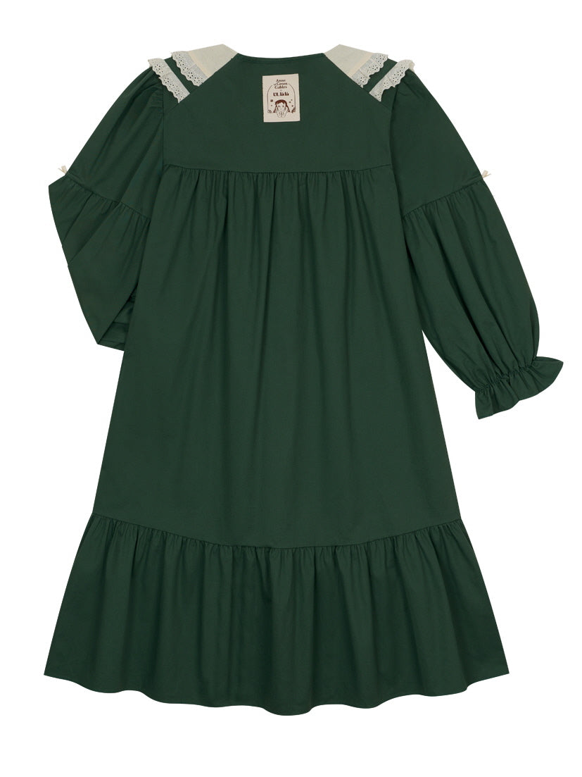 Anne's Green Vintage Roomwear