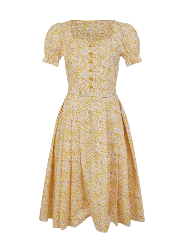 Dollhouse Dream Yellow Dress