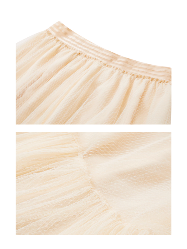 Romantic Layered Tulle Skirt