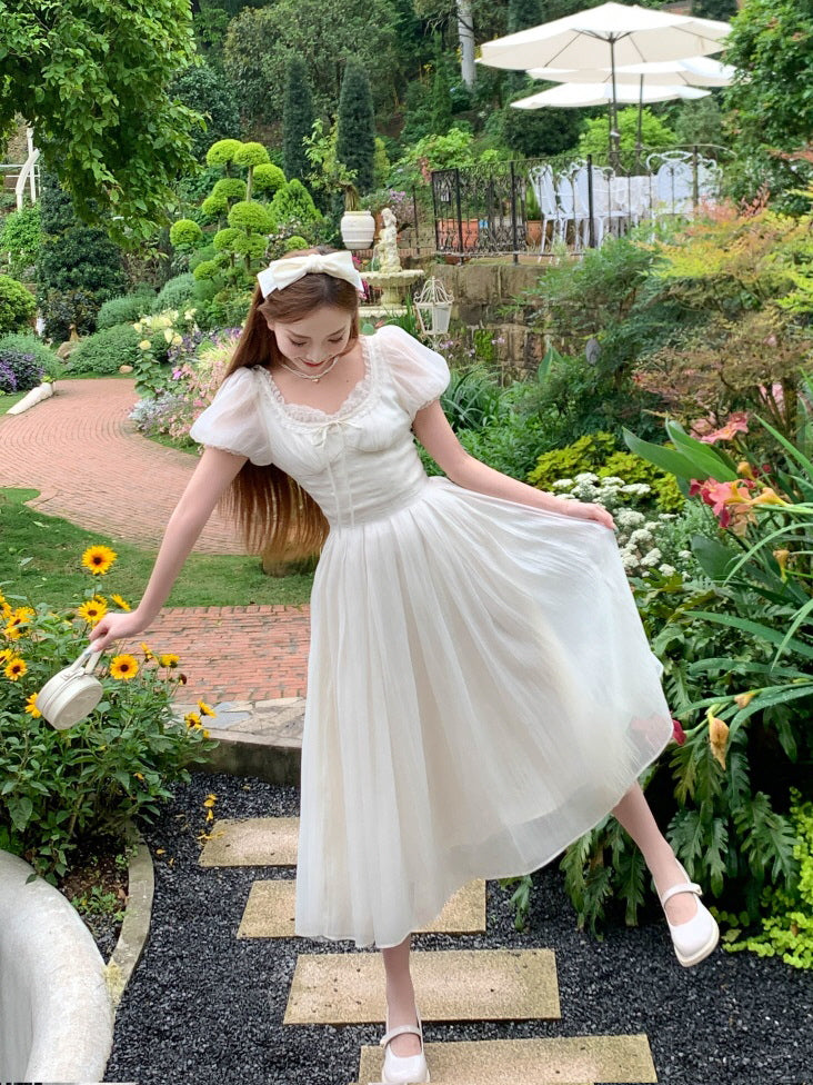 Lila's Mint Fairy Princess Dress