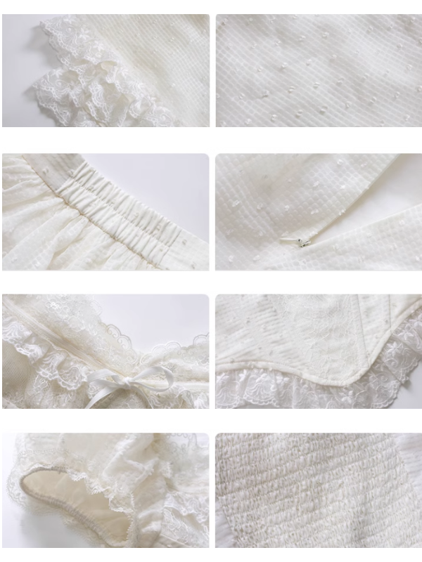 Amelia's Vintage Lace White Dream