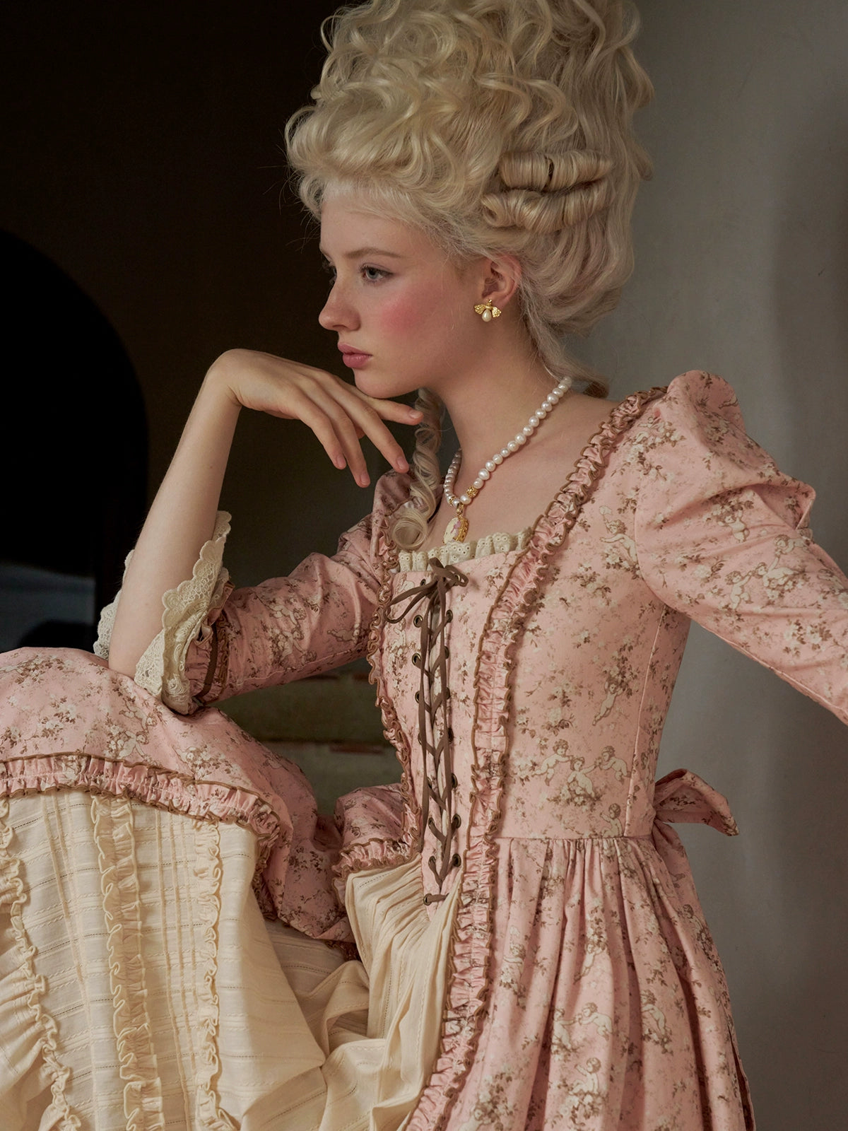 Angelic Blossom Rococo Dress