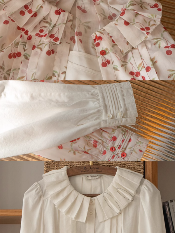 Artist's Pleated Romance Blouse